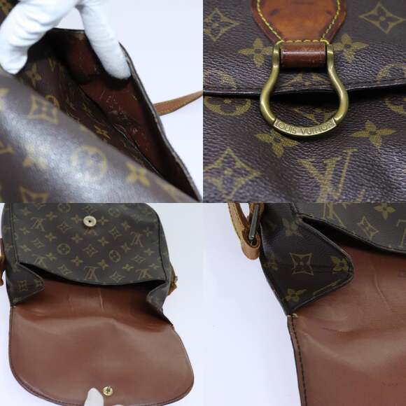 LOUIS VUITTON Monogram Saint Cloud GM Shoulder Bag M51242 - Picture 11 of 13
